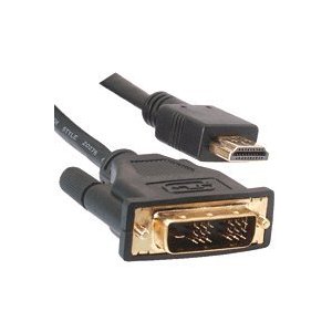 6ft HDMI Male to Single Link DVI-D Male Cable
